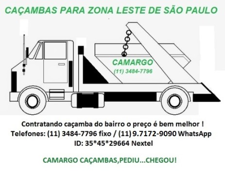 Vila Curuçá aluguel de caçambas